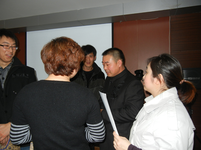齐英杰大师应邀对上海大众员工进行国学培训